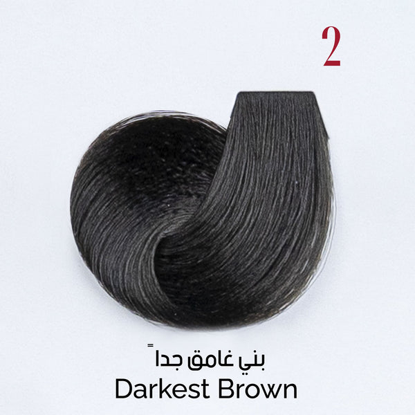 VË Hair Dye #2 Darkest Brown
