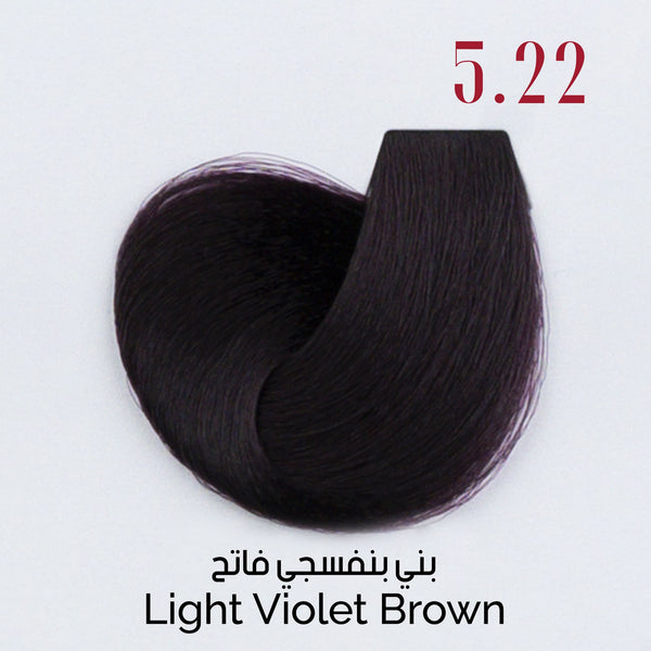 VË Hair Dye #5.22 Light Violet Brown